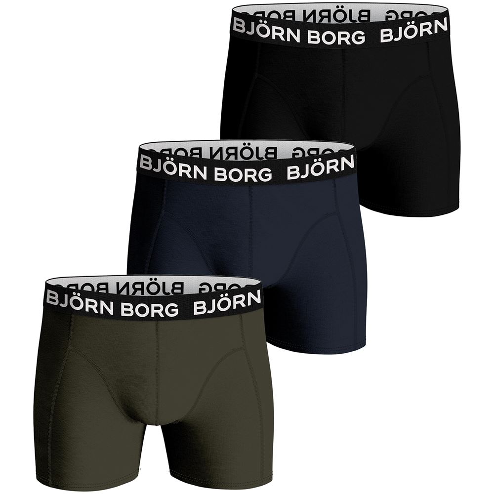 Björn Borg Bamboo Cotton Blend Boxer 3-Pack Kalsonger herr