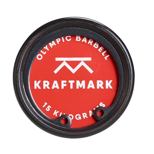 Kraftmark Internationell Vektstang 50mm Cerakote CF Bar Grey 15kg