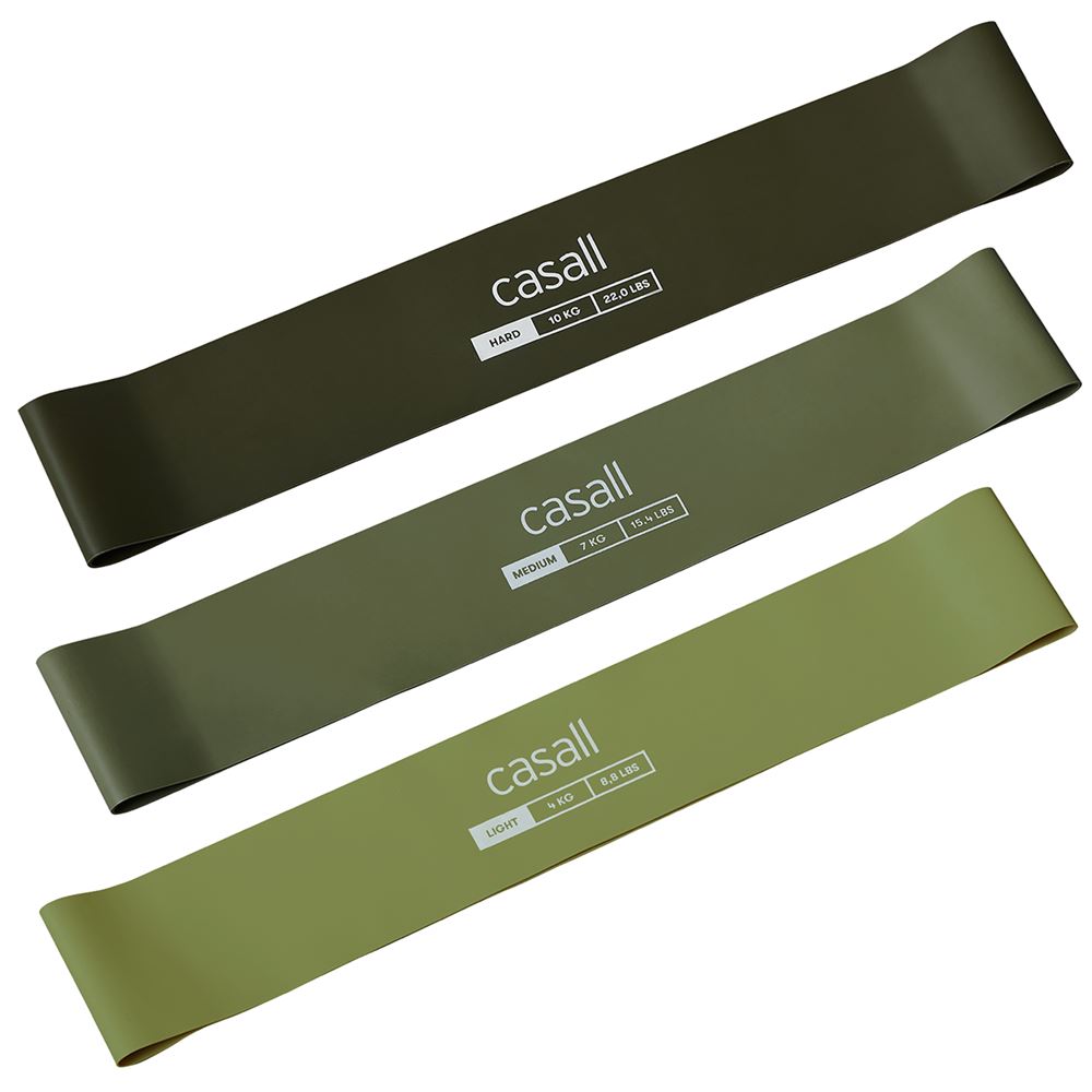 Gummibånd 3-pack Grønn