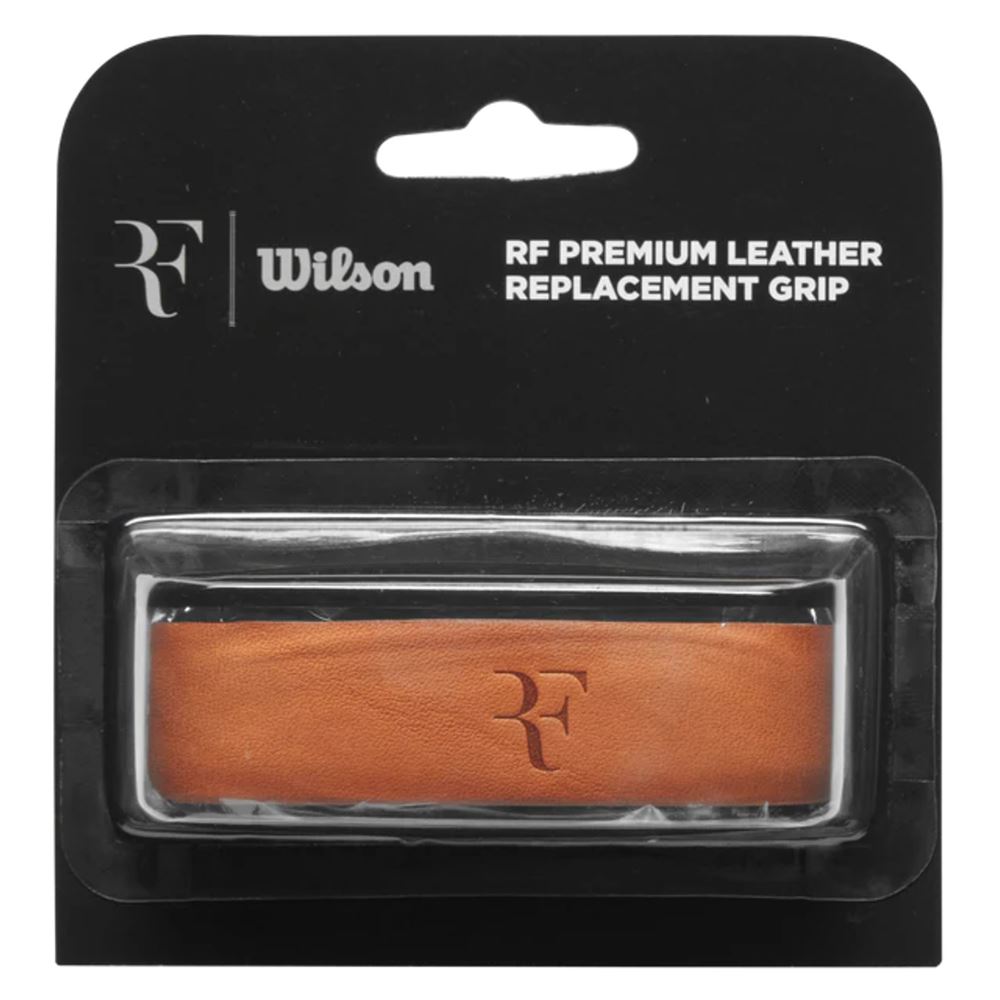 Wilson RF Leather Repl Grip Brown Tenniskahvat