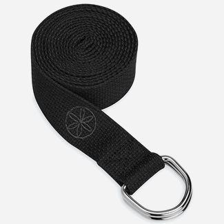 Gaiam Yoga Strap Black - 8ft (244 cm)