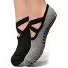 Gaiam Grippy Yoga Socks Dovetail 2-Pack