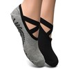 Gaiam Grippy Yoga Socks Dovetail 2-Pack