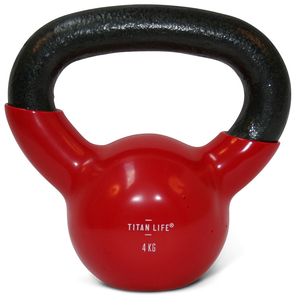 Titan LIFE Cast Iron Incl. Vinyl Kettlebells