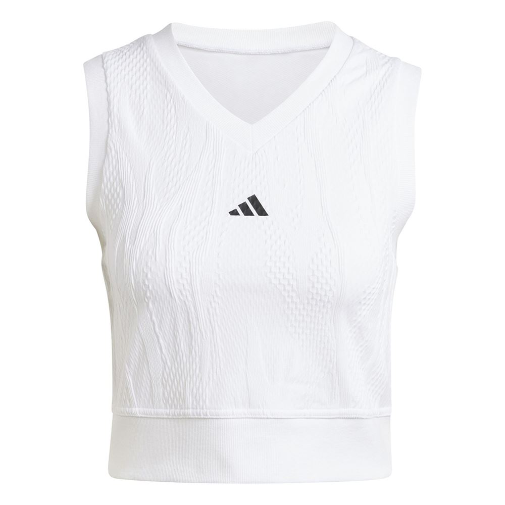 Adidas Crop Top Pro Padel- & tennis t-shirt Dam