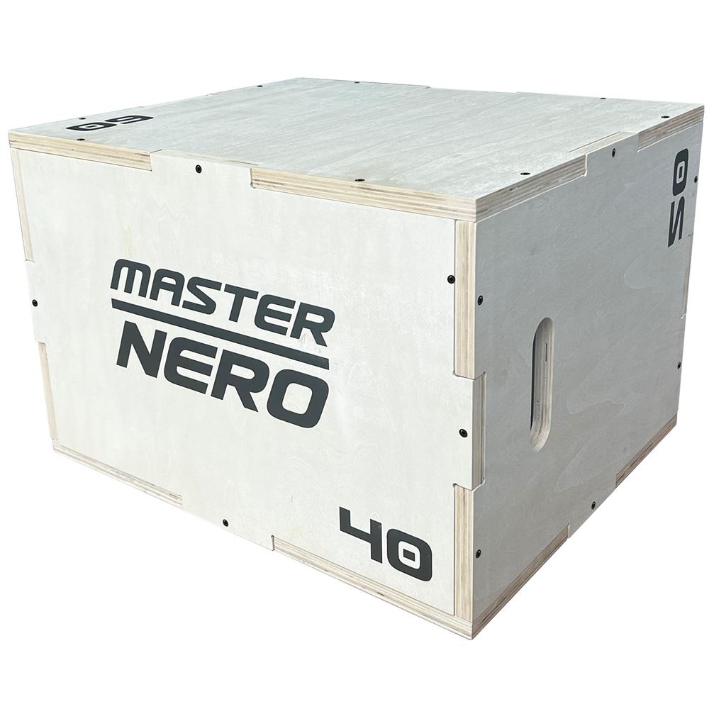 Master Fitness Nero Plyo Woodbox 16-20-24