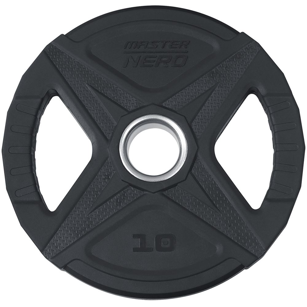 Master Fitness Nero Rubber Plate Viktskivor gummerade