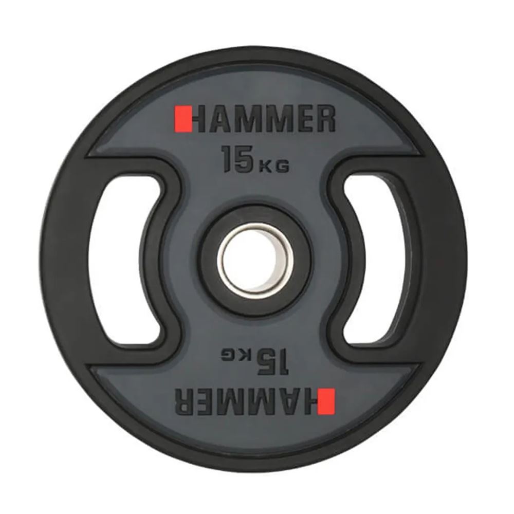 Hammer Sport Weight disc 50 mm PU, Vektskiver PU