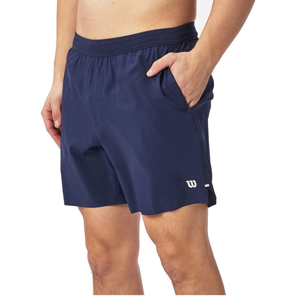 Wilson M Tournament Short 7″ Navy Padel- & tennisshorts herr