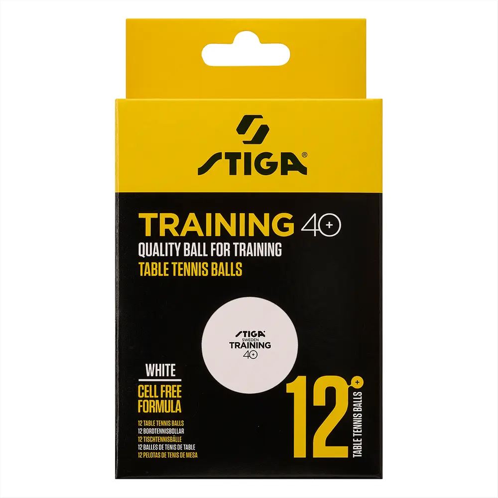 STIGA Ball Training ABS 12-P Bordtennisbollar