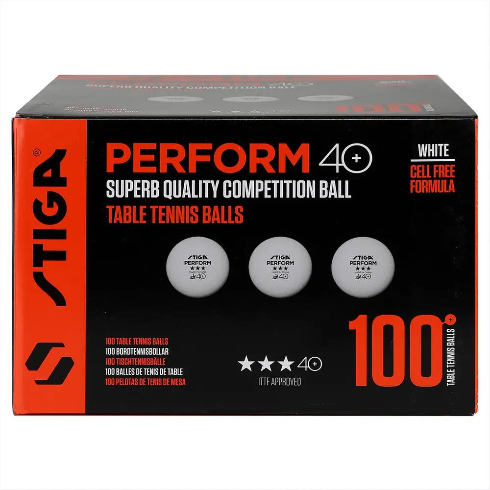 STIGA Ball Perform ABS 100-P Bordtennisbollar