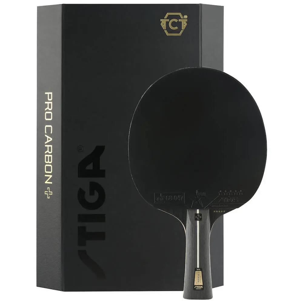 Alternativ bild 1 för STIGA Bat Pro Carbon Plus - 5-Star, Bordtennisracket