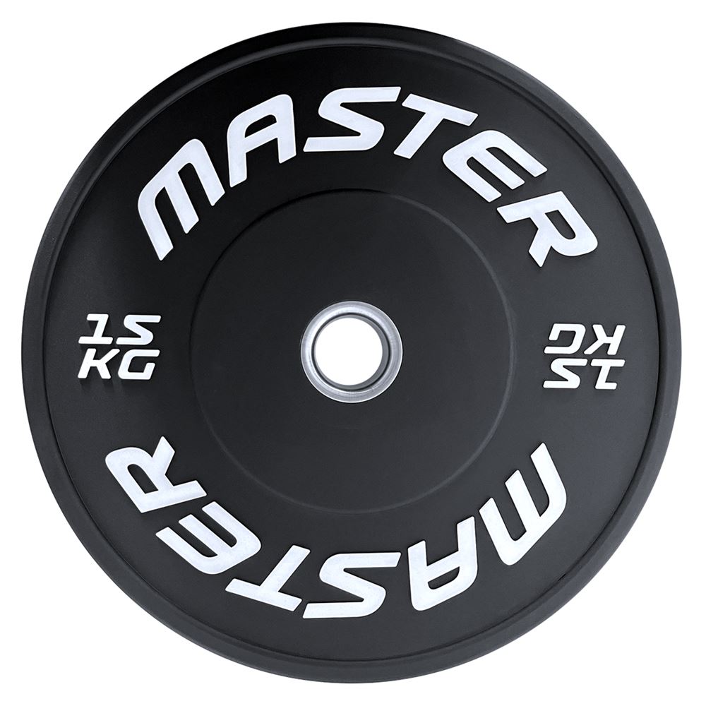 Master Fitness Bumperplate, Viktskivor bumper | Offcourt - Hemmaträning - Viktskivor - Viktskivor Bumper | Padelspecialisterna
