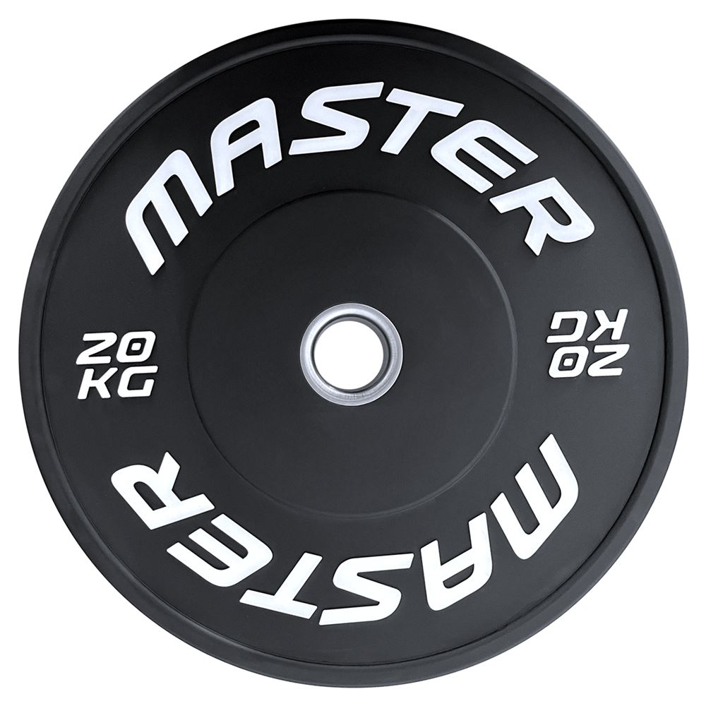 Master Fitness Bumperplate, Viktskivor bumper | Offcourt - Hemmaträning - Viktskivor - Viktskivor Bumper | Padelspecialisterna