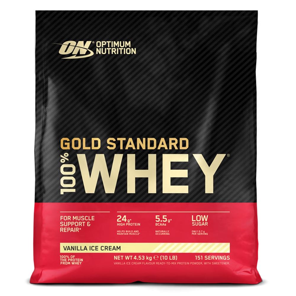 100% Whey Gold Standard Myseprotein 4545 g