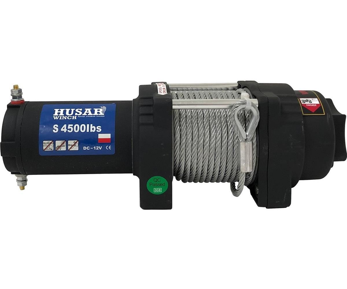 Tiki Elvinsch Husar BST S 4500lbs Stålvajer - 2000 kg dragkapasitet
