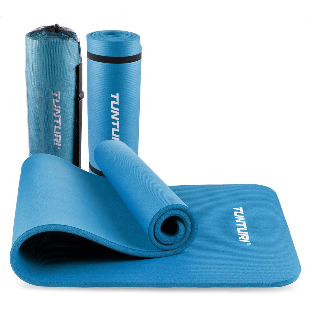 Tunturi Fitness Fitness Mat NBR, Träningsmatta | Offcourt - Hemmaträning - Träningsmattor - Gymmattor | Padelspecialisterna