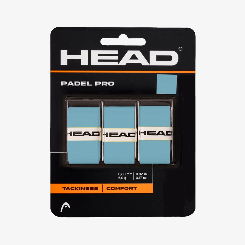 Head Padel Pro 3 pcs Pack (Overgrip) | Padel - Padel grepplindor | Padelspecialisterna