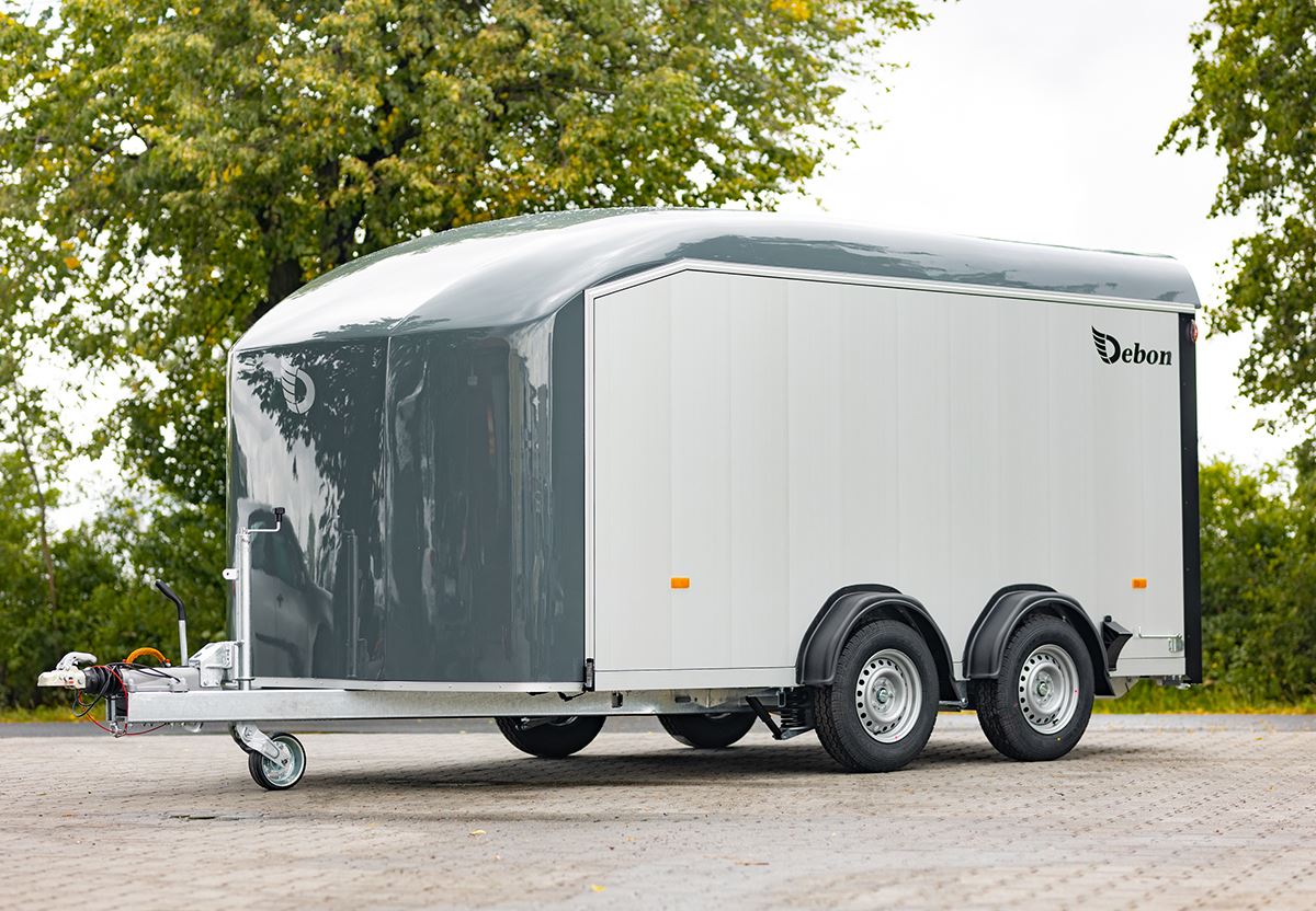 Debon Roadster C800 - gr&aring; aluminiumv&auml;ggar, Sk&aring;psl&auml;p