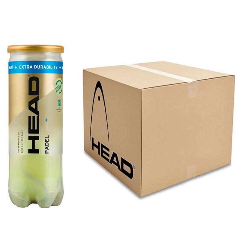 Läs mer om Head Padel Pro S Extra Durability - Låda (24 rör)