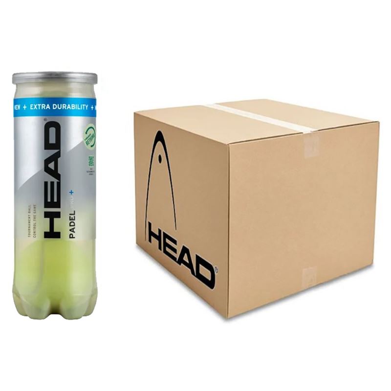 Läs mer om Head Padel Pro Extra Durability - Låda (24 rör)