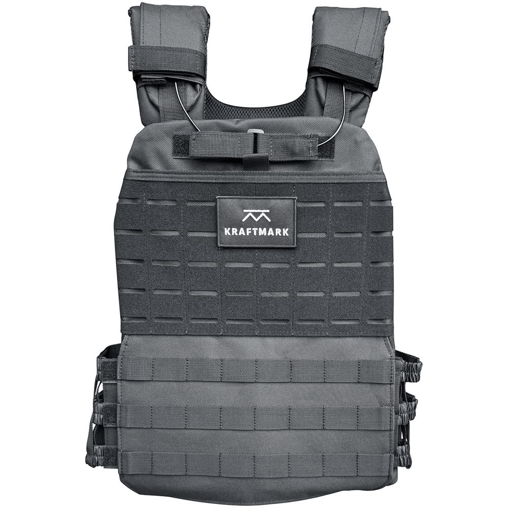 Läs mer om Kraftmark Tactical Vest Black, Viktväst