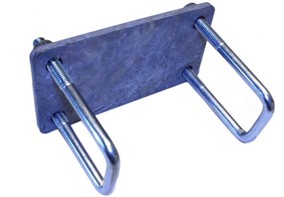 TK-Trailer Fästbyglar (U-spännen) med plattor