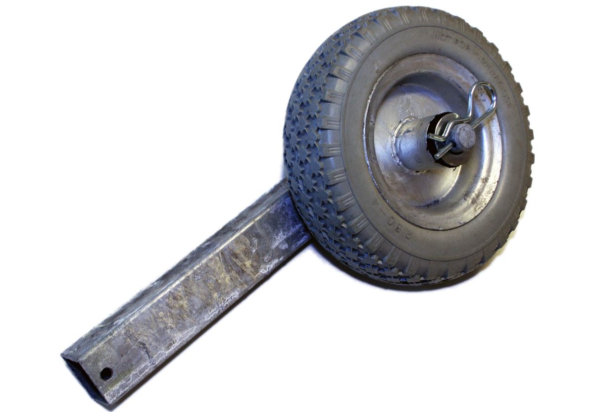 TK-Trailer Stolpe med hjul Plåtfälg (TK1139)