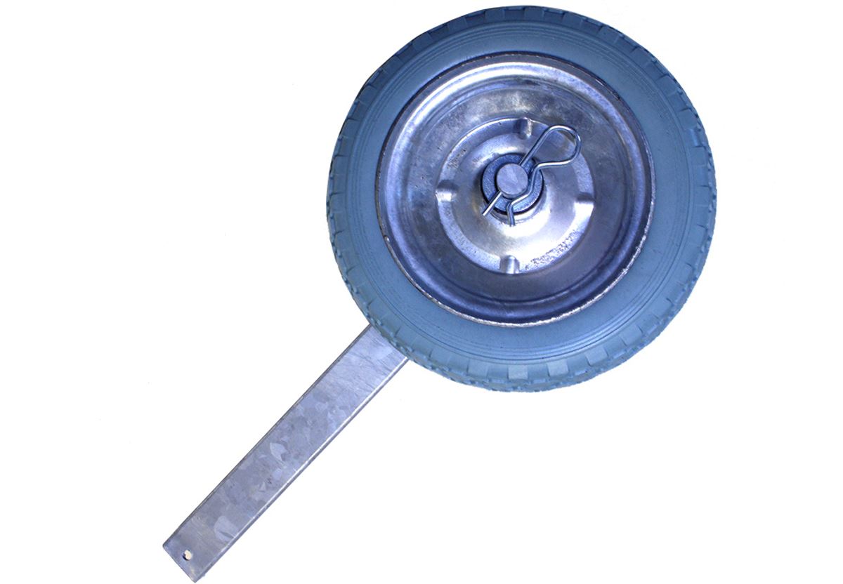 TK-Trailer Stolpe med hjul Plåtfälg (TK1109)