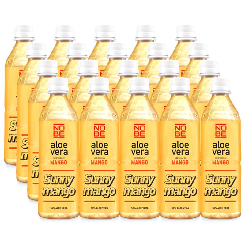 Nobe Aloe Vera Dryck (20-Pack) | Offcourt - Kosttillskott - Sportdryck | Padelspecialisterna