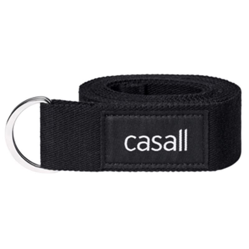 Casall Alignment Yoga Strap Black
