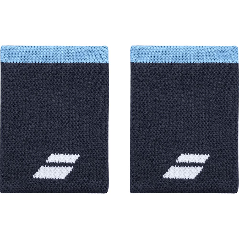 Babolat Logo Jumbo Drive Heritage Blue, Wristband/Svettband