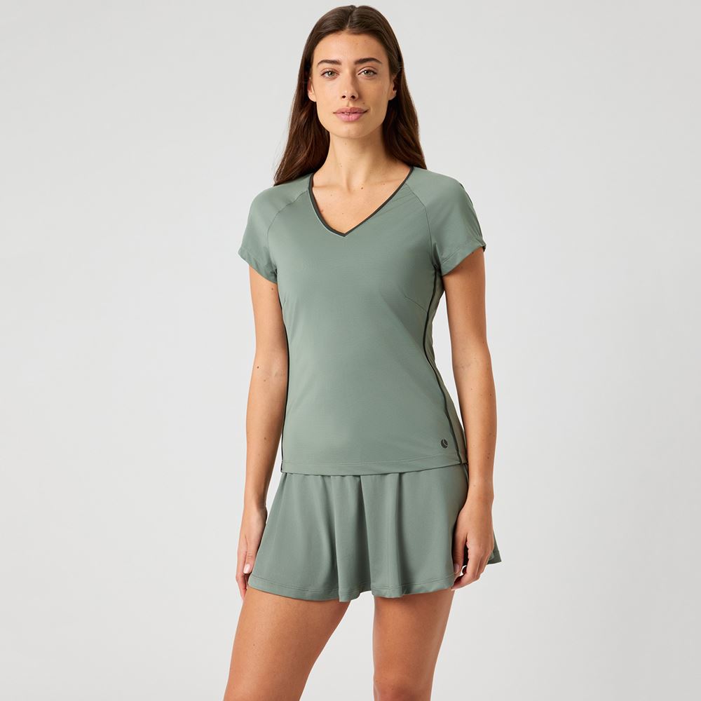 Björn Borg Ace V Neck Padel- och tennis T-shirt dam