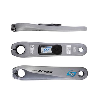 Stages Power L - Shimano 105 R7000 Silver, Effektmätare