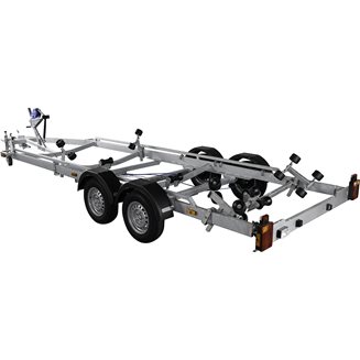 Variant Ocean 2700, Båttrailer bromsad