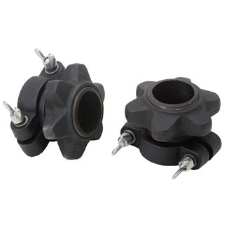 Master Fitness Tankolukko Lock 50 mm 2-pak, Lukot & Pikalukot