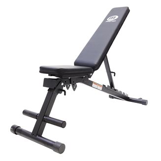 Master Fitness Black II foldable bench, Treningsbenker
