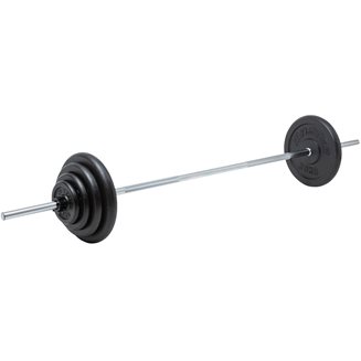 Master Fitness Vektstangsett 86 kg 30 mm, Vektstangsett jern