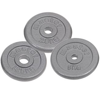 Master Fitness Vektskive 25 mm, Vektskiver Jern
