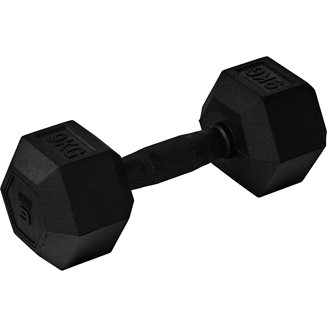 Master Fitness Nero Rubber Coated Hex, Hex hantler