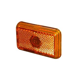 Tiki Lampglas sidoposition gul Jokon
