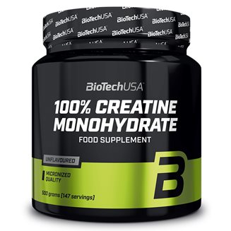 BioTechUSA 100% Creatine Monohydrate, Kreatin