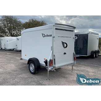 Debon C255 - Grå Aluminiumväggar, Skåpsläp