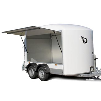 Debon Roadster Debon C500 - sandwich - sidolucka, Skåpsläp