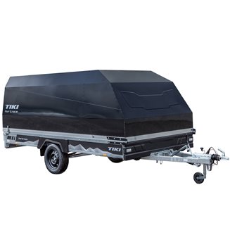 Tiki CP390-LB - aluminiumkåpa - Tour & Race 2024, Skotersläp bromsad