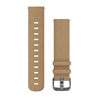 Garmin Hurtigutløsningsremmer i suede (20 mm), Armbånd