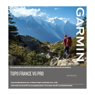 Garmin microSD-/SD-kort: TOPO Frankrike v6 PRO, sydost