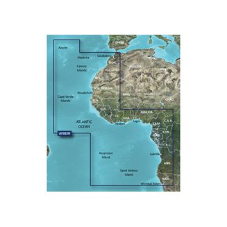 Garmin Sjökarta Western Africa - VAF003R MicroSD/SD card