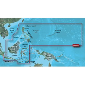 Garmin Sjökarta Philippines-Java-Mariana Is. - VAE005R MicroSD/SD card