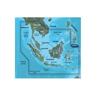 Garmin Sjökarta Sin/Mal/Indonesia - VAE009R MicroSD/SD card